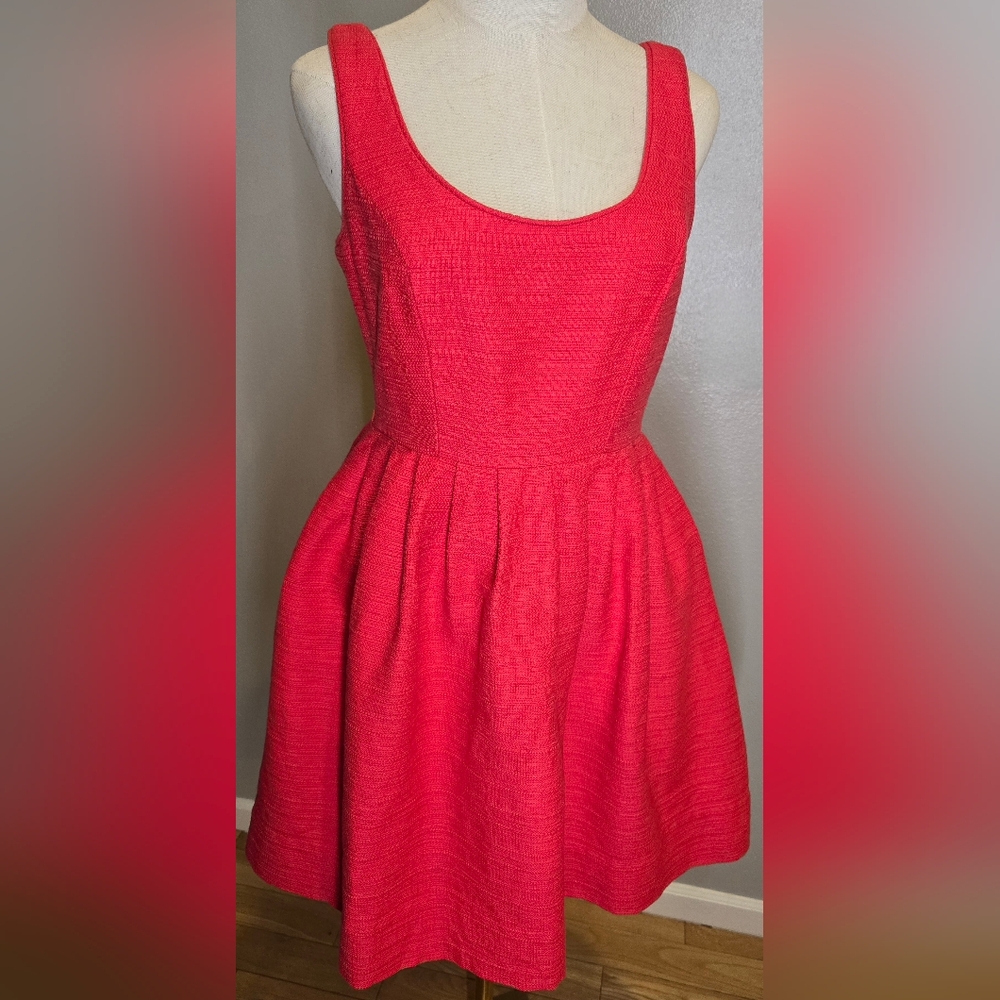 Charming Pink Sleeveless Donna Morgan Dress